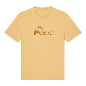 Camiseta “Cine Rex” naranja
