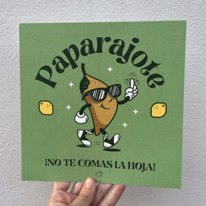 Lámina paparajote murciano