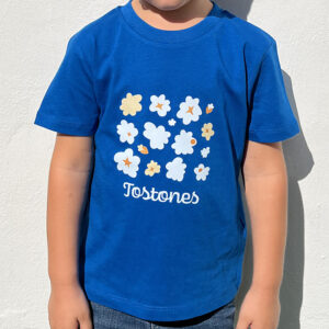 Camiseta tostones azul